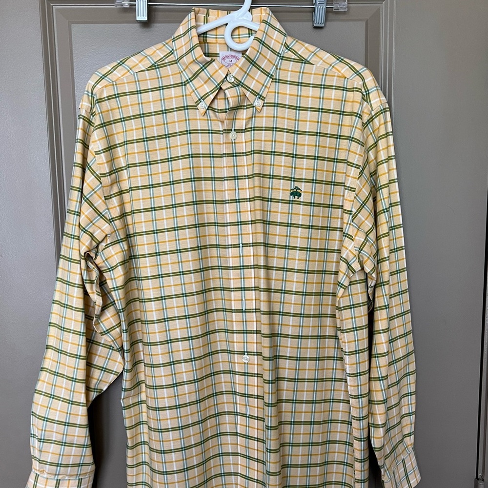 Brooks Brothers Mens Medium Non Iron Dress Shirt